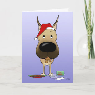 Cartes Pour Fêtes Annuelles Great Dane