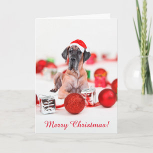 Cartes Pour Fêtes Annuelles Great Dane