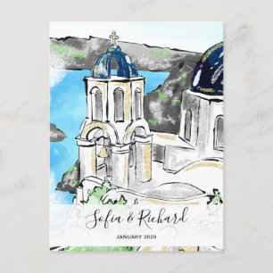 Cartes Pour Fêtes Annuelles Grèce Fiançailles proposition anniversaire couple