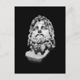 Cartes Pour Fêtes Annuelles Greco Roman Bust