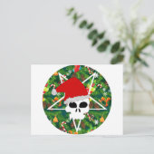 Cartes Pour Fêtes Annuelles grêle père Noël (Debout devant)