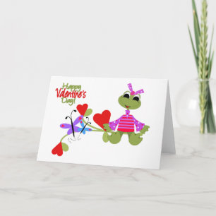 Cartes Pour Fêtes Annuelles Grenouille de Carte-Valentine