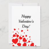 Cartes Pour Fêtes Annuelles Grenouille de la Saint-Valentin (Dos)