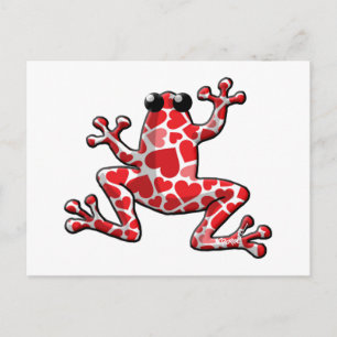 Cartes Pour Fêtes Annuelles Grenouille Saint-Valentin