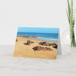 Cartes Pour Fêtes Annuelles Greve de Lecq plage Jersey
