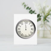 Cartes Pour Fêtes Annuelles Grève de minuit Nouvel An (Debout devant)