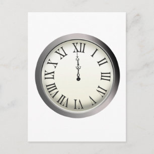 Cartes Pour Fêtes Annuelles Grève de minuit Réveillon du Nouvel An