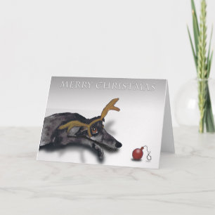 CARTES POUR FÊTES ANNUELLES GREYHOUND JOYRY CHRISTMAS