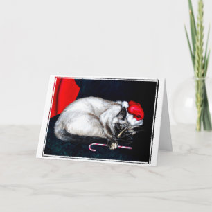 Cartes Pour Fêtes Annuelles Griffes de sommeil Père Noël