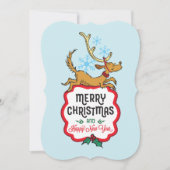 Cartes Pour Fêtes Annuelles Grille | Max - Bonne année (Devant)