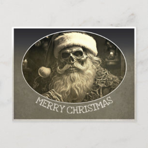 Cartes Pour Fêtes Annuelles Grim Noël - Père Noël squelette  65609