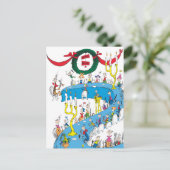 Cartes Pour Fêtes Annuelles Grinch Classique | Fête Joyeuse et Merveilleuse (Debout devant)