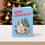 Cartes Pour Fêtes Annuelles Grinch classique | Grinch & Max avec Sleigh<br><div class="desc">Les vacances ne seront pas complètes sans Grinch ! Comment Grinch STOLE CHRISTMAS est l'histoire classique d'une ville appelée Who-ville et comment l'esprit de Noël peut fondre même les coeurs les plus froids.</div>