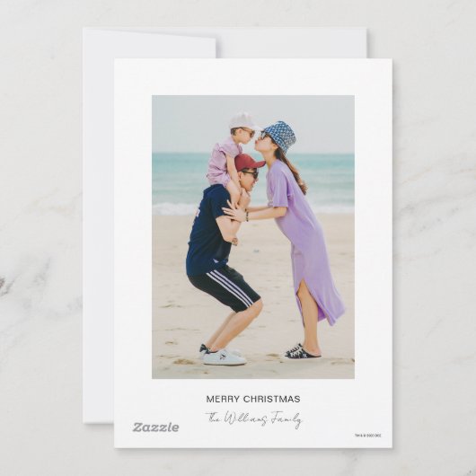 Cartes Pour Fêtes Annuelles Grinch classique | Noël Arbre photo (Dos)