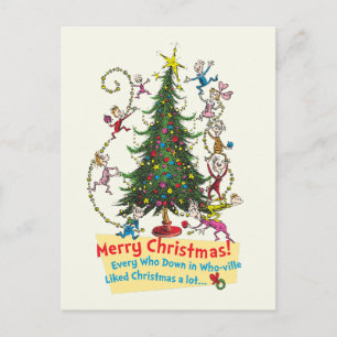 Cartes Pour Fêtes Annuelles Grinch   J'ai été Cindy-Lou Qui Bon