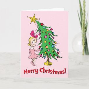 Cartes Pour Fêtes Annuelles Grinch   J'ai été Cindy-Lou Who de bonne foi