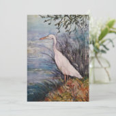 Cartes Pour Fêtes Annuelles Gros aigrettes (Debout devant)