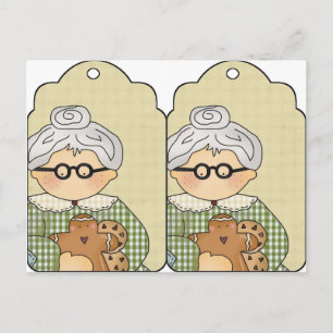 Cartes Pour Fêtes Annuelles Gros cookies de Noël