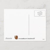 Cartes Pour Fêtes Annuelles grosse graisse de chat rufus xmas neige (Dos)