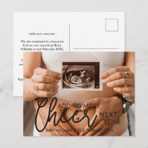 Cartes Pour Fêtes Annuelles Grossesse Ajoutant Plus de Joie à Noël l'année Pro