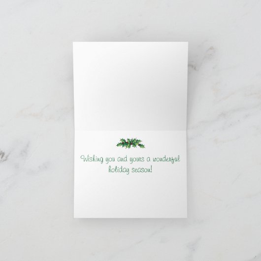 Cartes Pour Fêtes Annuelles Grotte de Corgi Welsh (Intérieur)