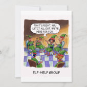 CARTES POUR FÊTES ANNUELLES GROUPE D'AIDE ELF (Devant)
