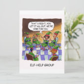 CARTES POUR FÊTES ANNUELLES GROUPE D'AIDE ELF (Debout devant)