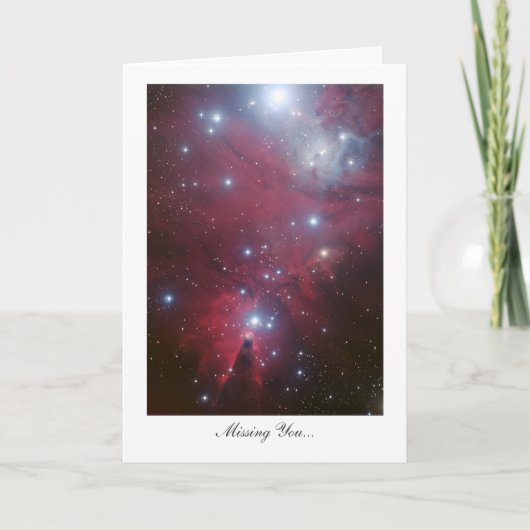 Cartes Pour Fêtes Annuelles Groupe d'arbre de Noël - vous manquer (Devant)