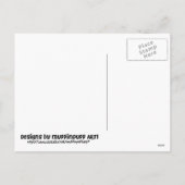 Cartes Pour Fêtes Annuelles Grumpy Black Cat ne sera Joyeux Noël (Dos)