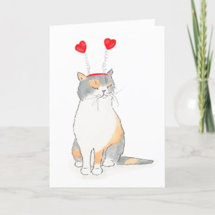 Cartes Pour Fêtes Annuelles Grumpy Katie Valentine's Day card