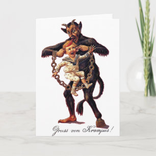 Cartes Pour Fêtes Annuelles Gruss vom (Salutations De) Krampus
