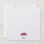 Cartes Pour Fêtes Annuelles Gui (Dos)