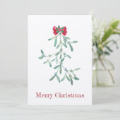 Cartes Pour Fêtes Annuelles Gui (Debout devant)