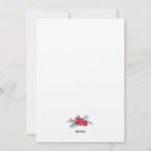 Cartes Pour Fêtes Annuelles Gui (Dos)