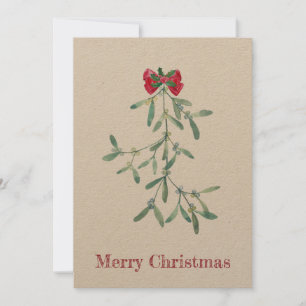 Cartes Pour Fêtes Annuelles Gui