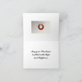 Cartes Pour Fêtes Annuelles Guirlande de Noël (Intérieur)