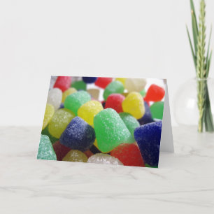 Cartes Pour Fêtes Annuelles Gumdrops