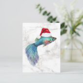 Cartes Pour Fêtes Annuelles Guppy Xmas (Debout devant)
