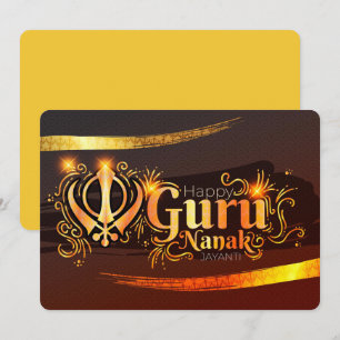 Cartes Pour Fêtes Annuelles Guru Nanak