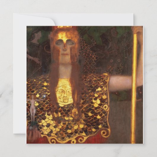 Cartes Pour Fêtes Annuelles Gustav Klimt (Devant)
