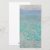 Cartes Pour Fêtes Annuelles Gustav Klimt - Attersee (Devant / Derrière)