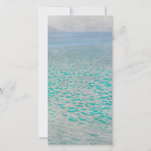 Cartes Pour Fêtes Annuelles Gustav Klimt - Attersee (Devant)