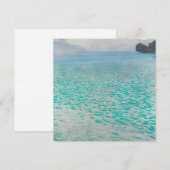 Cartes Pour Fêtes Annuelles Gustav Klimt - Attersee (Devant / Derrière)