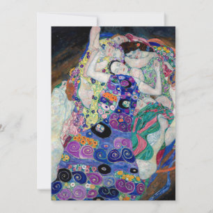 Cartes Pour Fêtes Annuelles Gustav Klimt Peindre La Vierge