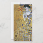 Cartes Pour Fêtes Annuelles Gustav Klimt - Portrait d'Adele<br><div class="desc">Gustav Klimt - Portrait d'Adele Bloch-Bauer I</div>