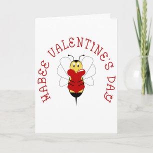 Cartes Pour Fêtes Annuelles Habee Valentine's Day Greeting Card
