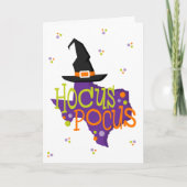 Cartes Pour Fêtes Annuelles Halloween (Devant)