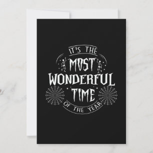 Cartes Pour Fêtes Annuelles Halloween C'est le moment le plus merveilleux Anni
