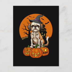 Cartes Pour Fêtes Annuelles Halloween Chih Tzu Chih