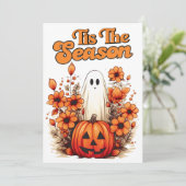 Cartes Pour Fêtes Annuelles Halloween de la saison (Debout devant)